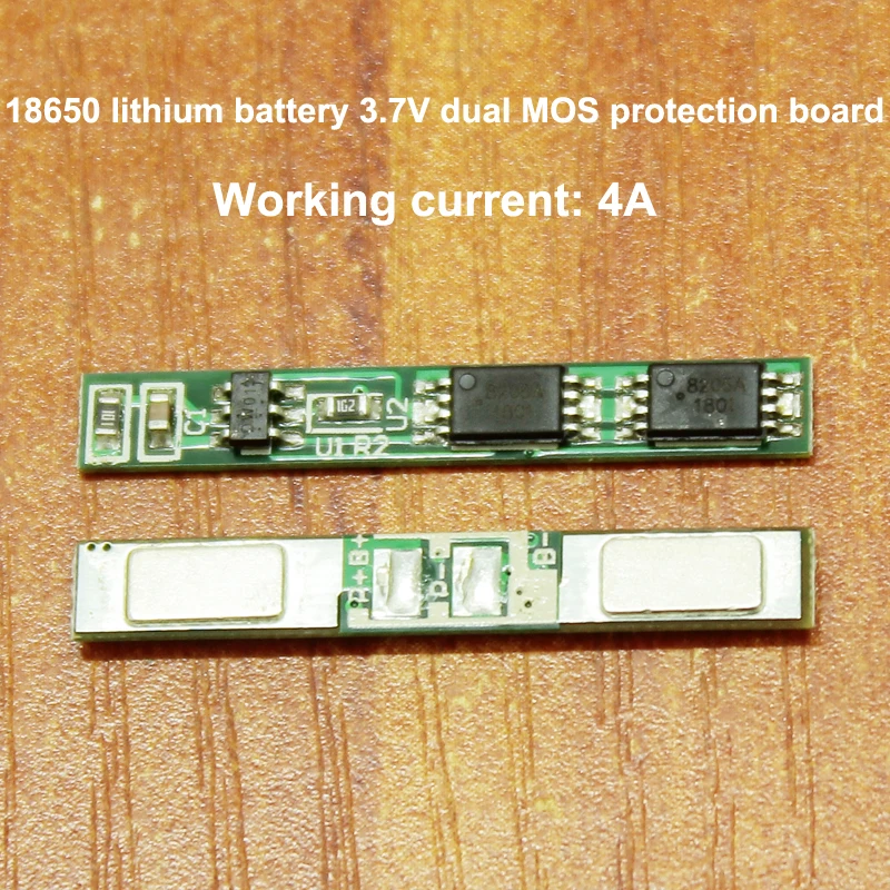 

10pcs/lot 18650 lithium battery double MOS protection board 3.7V battery protection board against overcharge and over discharge