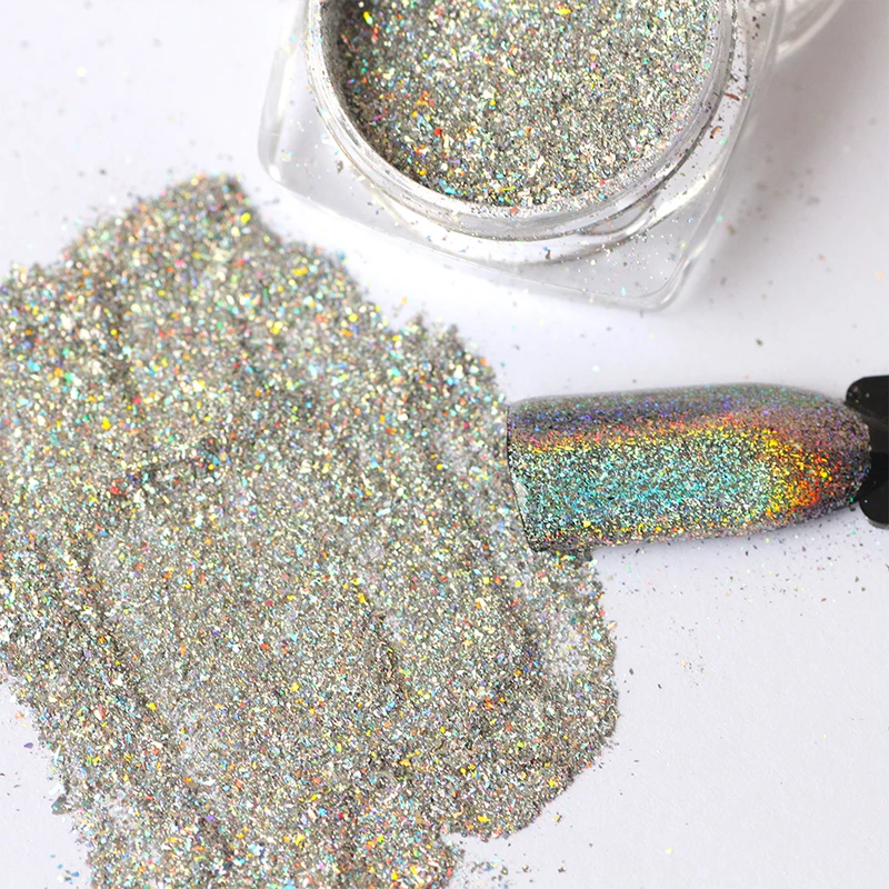 0.5g/Box NEW Nail Glitter Powder Holographic Laser Holo Rainbow Nail Art Powder Nail Tip Chrome Dust Manicure Nail Decoration
0.5g/Box NEW Nail Glitter Powder Holographic Laser Holo Rainbow Nail Art Powder Nail Tip Chrome Dust Manicure Nail Decoration