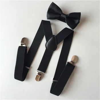 Soild Color Children Belt Bowtie Set Baby Boys Girls Suspenders Clip-on Y-Back Braces Bow Tie Elastic Kids Adjustable
Soild Color Children Belt Bowtie Set Baby Boys Girls Suspenders Clip-on Y-Back Braces Bow Tie Elastic Kids Adjustable