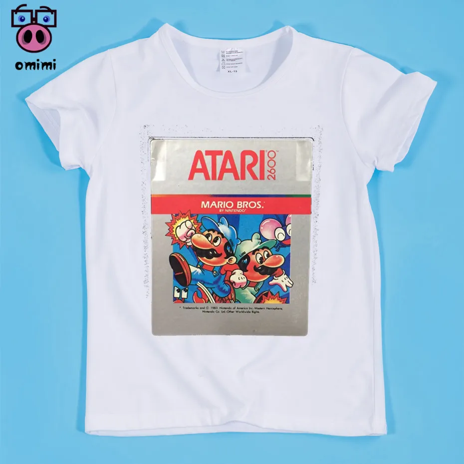 Girl's/Boy's Atari Regular T-shirt Kid's Birthday Top Tee Kid Cartoon Clothing Boys Girls Summer Casual Short
Girl's/Boy's Atari Regular T-shirt Kid's Birthday Top Tee Kid Cartoon Clothing Boys Girls Summer Casual Short