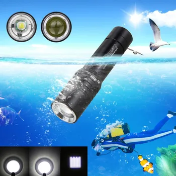 New Scuba 5000LM XM-L T6 LED Photography Waterproof Diver Diving Flashlight Light Lantern By 18650 Battery no include battery
New Scuba 5000LM XM-L T6 LED Photography Waterproof Diver Diving Flashlight Light Lantern By 18650 Battery no include battery