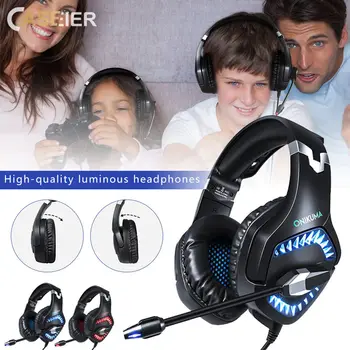 CASEIER LED Light Gaming Headset PS4 PC Game Stereo Gaming Erphone Headset Headphones 3.5mm Wired USB Dual Plug With Microphone
CASEIER LED Light Gaming Headset PS4 PC Game Stereo Gaming Erphone Headset Headphones 3.5mm Wired USB Dual Plug With Microphone