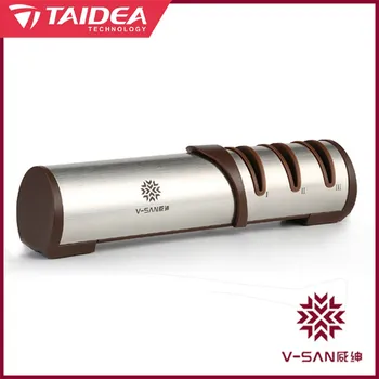 Deluxe Kitchen Knife Sharpener Professional Kitchen Knife Sharpener Essential Tool Diamond Carbide Knife Sharpening Machine H4
Deluxe Kitchen Knife Sharpener Professional Kitchen Knife Sharpener Essential Tool Diamond Carbide Knife Sharpening Machine H4