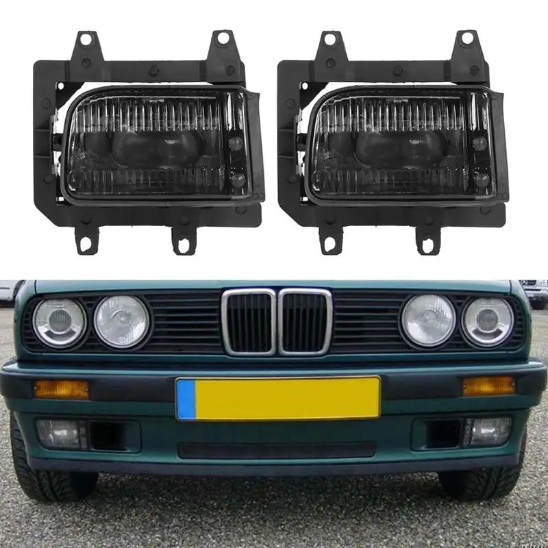 VODOOL 2Pcs Car Front Bumper Fog Light Auto Exterior Replacement Fog Lamp Assembly With Bulbs For BMW E30 318i 325i 1985-1993
VODOOL 2Pcs Car Front Bumper Fog Light Auto Exterior Replacement Fog Lamp Assembly With Bulbs For BMW E30 318i 325i 1985-1993