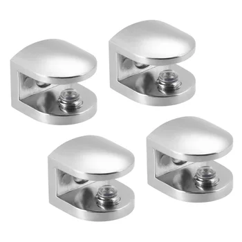 Uxcell 4pcs Type-05 Adjustable Glass Shelf Bracket 8-10mm Thick Glass Clamp Clip Holder 23 x 20 x 22mm Bright Chrome Zinc Alloy
Uxcell 4pcs Type-05 Adjustable Glass Shelf Bracket 8-10mm Thick Glass Clamp Clip Holder 23 x 20 x 22mm Bright Chrome Zinc Alloy