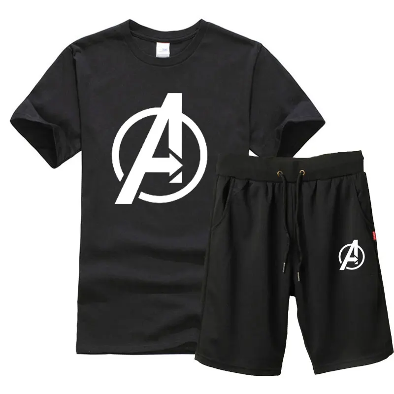 2019 New high quality Mens T-Shirts 2piece Summer cotton Short Sleeve T Shirts+Shorts casual Tee Shirts Male sport T shirt Suit
2019 New high quality Mens T-Shirts 2piece Summer cotton Short Sleeve T Shirts+Shorts casual Tee Shirts Male sport T shirt Suit