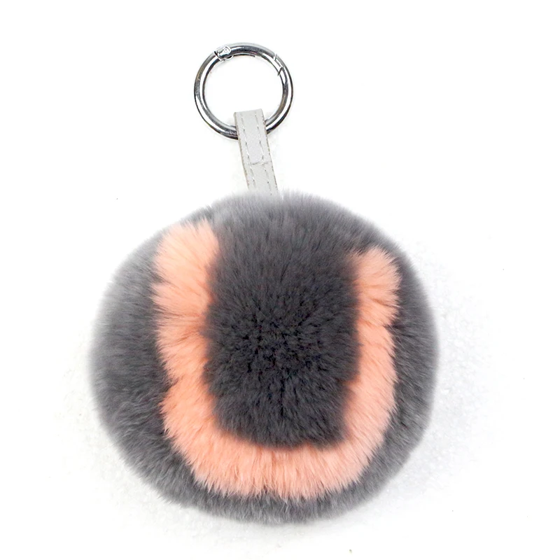 A-Z Letters Real Rabbit Fur Small 10Cm Ornament*