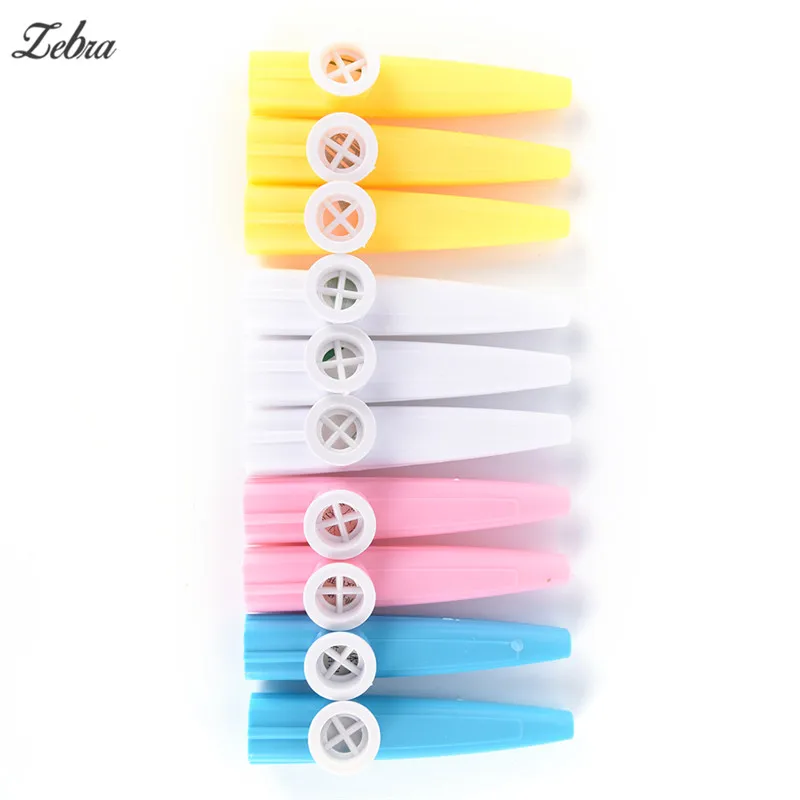 Zebra Random Color Plastic Paper Film Kazoo Children's Accompaniment Simple Harmonica Mouth Woodwind Instruments Kazoo Flute
Zebra Random Color Plastic Paper Film Kazoo Children's Accompaniment Simple Harmonica Mouth Woodwind Instruments Kazoo Flute