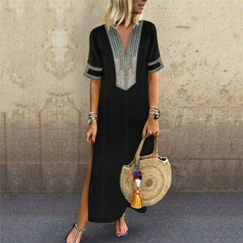 Summer Women Dress Sleeveless Boho Print Party Maxi Dress Female Clothes Long Dresses For Women Sundress Casual Womens Dresses
Summer Women Dress Sleeveless Boho Print Party Maxi Dress Female Clothes Long Dresses For Women Sundress Casual Womens Dresses