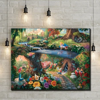 cartoon cute elf animal forest river girl landscape oil painting canvas printings printed on canvas kids room decoration picture
cartoon cute elf animal forest river girl landscape oil painting canvas printings printed on canvas kids room decoration picture