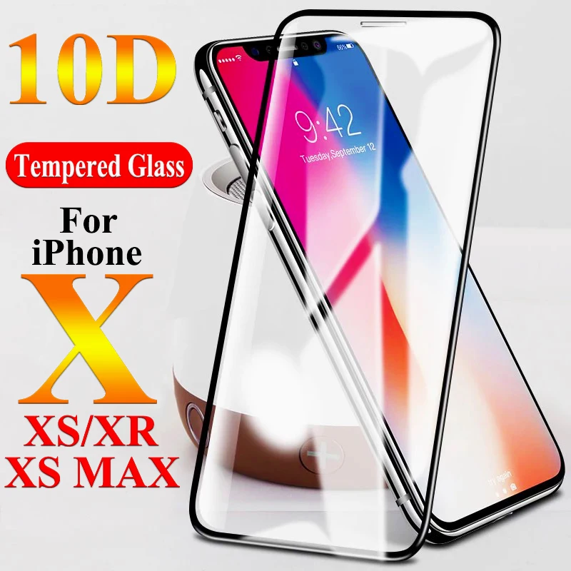 10D Protective Glass On For iPhone X XS XR Max Tremp Screen Protector APhone 10 9H RX SX S R Tempered Glas 10r 10s Protect Film
10D Protective Glass On For iPhone X XS XR Max Tremp Screen Protector APhone 10 9H RX SX S R Tempered Glas 10r 10s Protect Film