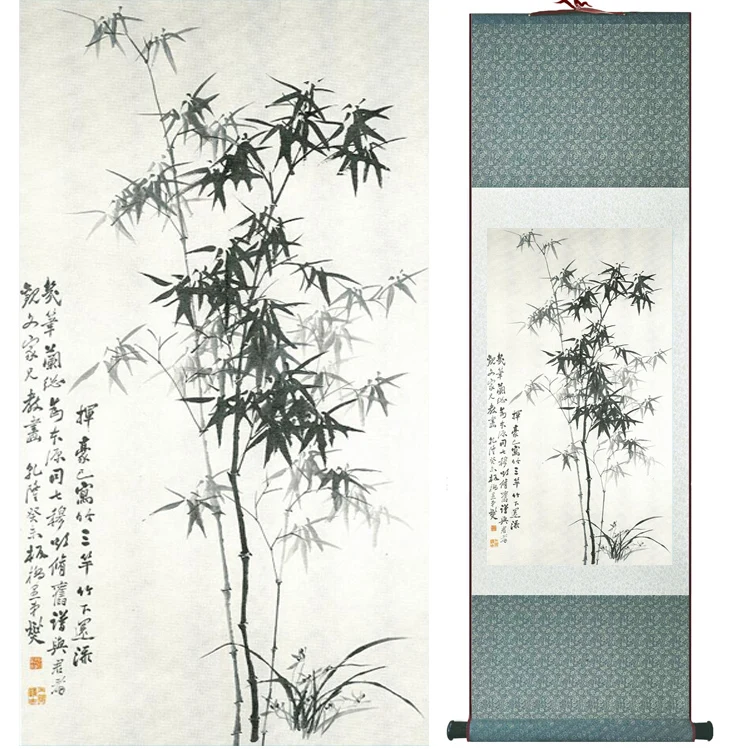 Bamboo painting Chiense characters and Flower painting Home Office Decoration Chinese scroll painting 041206
Bamboo painting Chiense characters and Flower painting Home Office Decoration Chinese scroll painting 041206