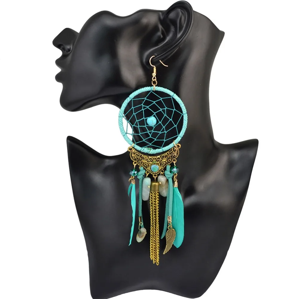 Boho Drop Earrings Feather Drop Earings Fashion Long Earrings For Women Gift Red Dangle blue Earring Trendy brincos jewelry
Boho Drop Earrings Feather Drop Earings Fashion Long Earrings For Women Gift Red Dangle blue Earring Trendy brincos jewelry