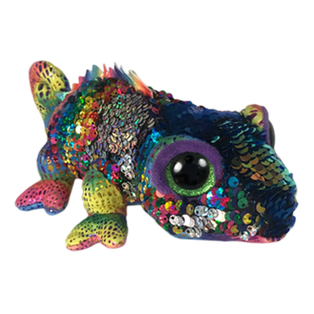 Pyoopeo Ty Sequins Flippables 10" 25cm Karma the Chameleon Plush Medium Soft Stuffed Animal Collectible Doll Toy with Heart Tag
Pyoopeo Ty Sequins Flippables 10" 25cm Karma the Chameleon Plush Medium Soft Stuffed Animal Collectible Doll Toy with Heart Tag