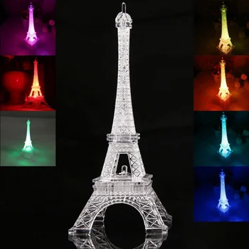3D LED Multicolor Night Light Children Gifts Eiffel Tower Illusion Night Lamp Color Changing Table Desk Lamps Led Light Fashion
3D LED Multicolor Night Light Children Gifts Eiffel Tower Illusion Night Lamp Color Changing Table Desk Lamps Led Light Fashion