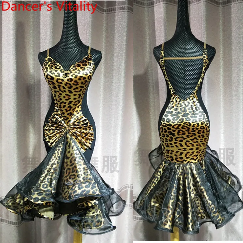 New Latin Dance Wear Children Professional Rumba Samba Tango Dance Competition Girls Performance Costume Backless Fishbone Dress
New Latin Dance Wear Children Professional Rumba Samba Tango Dance Competition Girls Performance Costume Backless Fishbone Dress