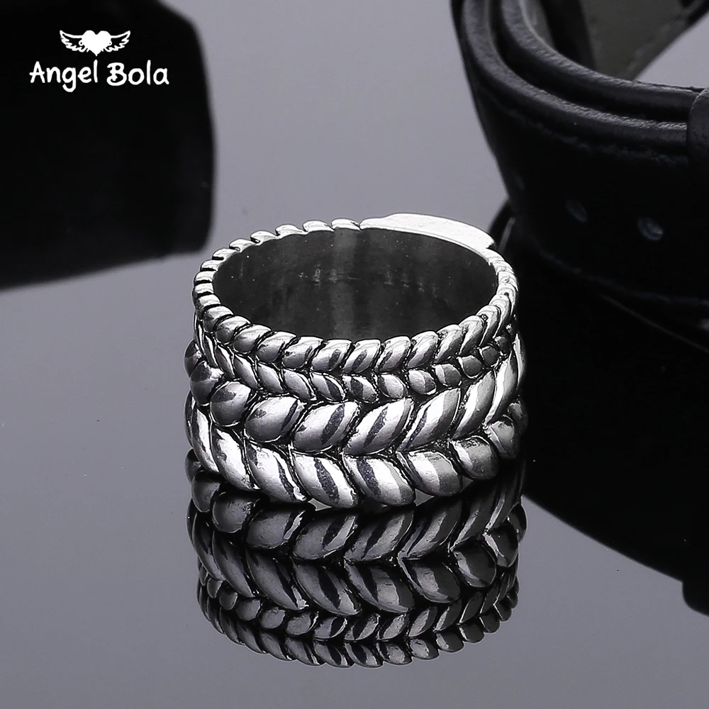 Fashion Tire Pattern Men's Buddha Chain Link Finger Ring Ancient Silver Jewelry To Women Gift Free Shipping
Fashion Tire Pattern Men's Buddha Chain Link Finger Ring Ancient Silver Jewelry To Women Gift Free Shipping