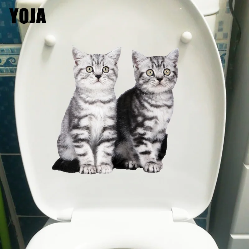 YOJA 22.7*22.7CM Cute Animal Cat Funny Bathroom Toilet Seat Stickers Kids Room Decor Wall Decal T1-0993
YOJA 22.7*22.7CM Cute Animal Cat Funny Bathroom Toilet Seat Stickers Kids Room Decor Wall Decal T1-0993