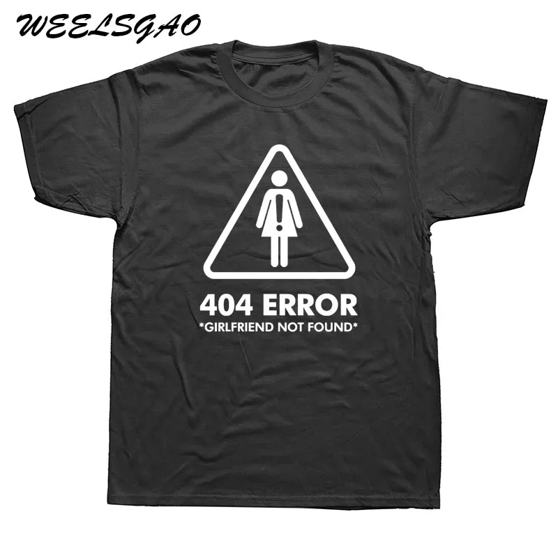 WEELSGAO 404 Error Girfriend Not Found Mens Funny T Shirt for Gamer Web Coder Geek Short Sleeve T-Shirt Tops T Shirt
WEELSGAO 404 Error Girfriend Not Found Mens Funny T Shirt for Gamer Web Coder Geek Short Sleeve T-Shirt Tops T Shirt