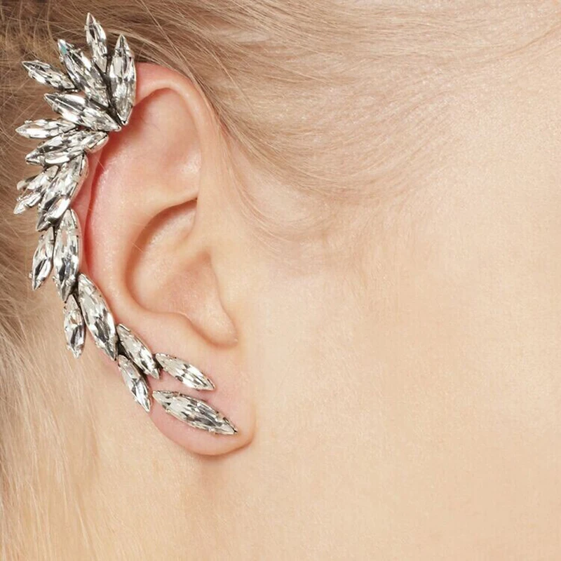 AE-CANFLY European Personality Fashion Shiny Rhinestone Stud Earrings Ear Clip Jewelry
AE-CANFLY European Personality Fashion Shiny Rhinestone Stud Earrings Ear Clip Jewelry
