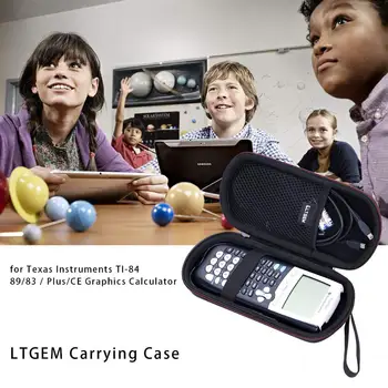 LTGEM EVA Hard Case for Texas Instruments TI-84, 89/83 / Plus/CE Graphics Calculator - Black
LTGEM EVA Hard Case for Texas Instruments TI-84, 89/83 / Plus/CE Graphics Calculator - Black