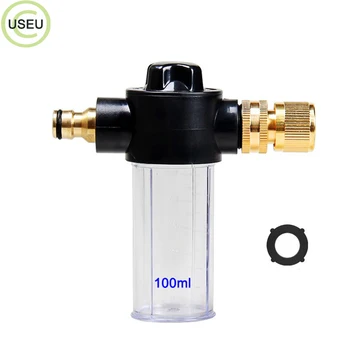 USEU High Pressure Car Wash Water Gun Foam Pot With 1/4'' Quick connect Independent Switch Spray Can Control Foam Car Wash Tool
USEU High Pressure Car Wash Water Gun Foam Pot With 1/4'' Quick connect Independent Switch Spray Can Control Foam Car Wash Tool