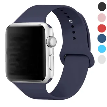 ASHEI Soft Silicone Sport Strap For Apple Watch band 42mm 38mm Replacement Wristband for iWatch Nike+ Edition Series 3/1/2 Strap
ASHEI Soft Silicone Sport Strap For Apple Watch band 42mm 38mm Replacement Wristband for iWatch Nike+ Edition Series 3/1/2 Strap