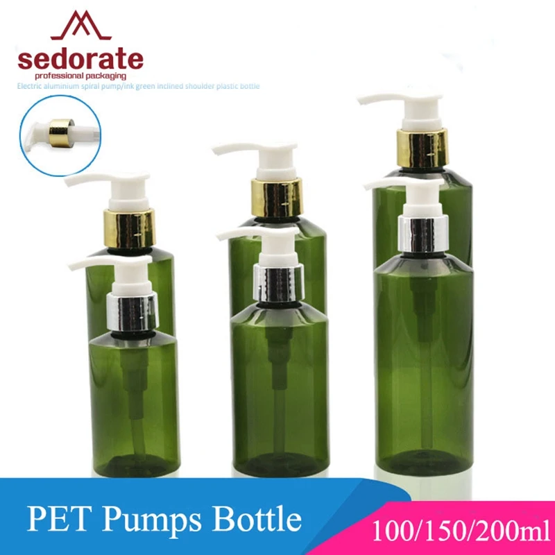 Sedorate 20 pcs/Lot Green Pump Bottle For Makeup Cream Remover Liquid Soap Pumps Bottle 100ML 150ML 200ML Containers JX080
Sedorate 20 pcs/Lot Green Pump Bottle For Makeup Cream Remover Liquid Soap Pumps Bottle 100ML 150ML 200ML Containers JX080