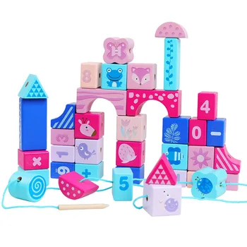Wooden Animal Shape Digital Block Stringing Beaded DIY Toys For Children Kids Early Educational Toys
Wooden Animal Shape Digital Block Stringing Beaded DIY Toys For Children Kids Early Educational Toys