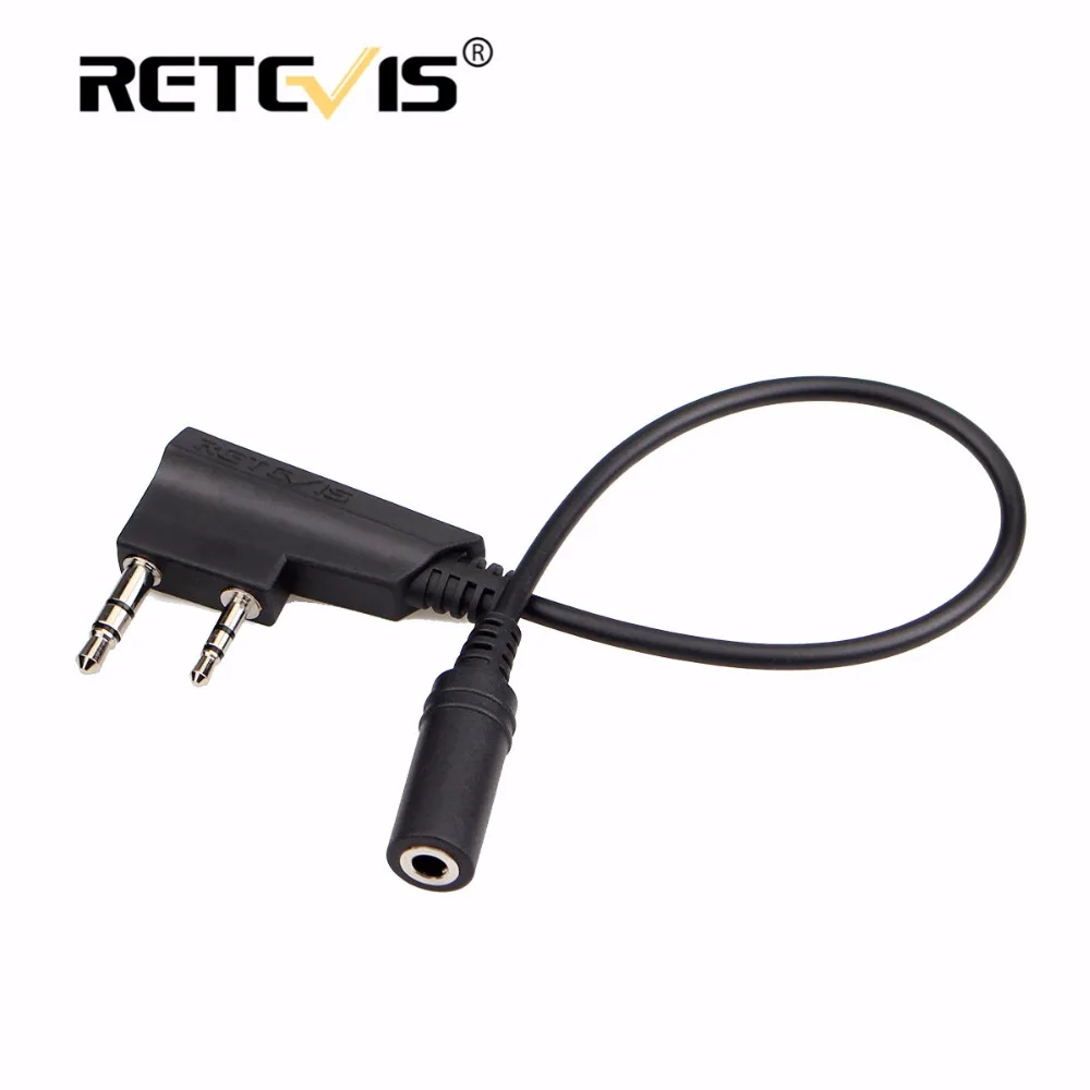 Retevis TCK01 2Pin to 3.5mm Female Phone Audio Earpiece Transfer Cable For Retevis RT21 RT22 RT24 RT7 RT27 H777 Walkie Talkie
Retevis TCK01 2Pin to 3.5mm Female Phone Audio Earpiece Transfer Cable For Retevis RT21 RT22 RT24 RT7 RT27 H777 Walkie Talkie