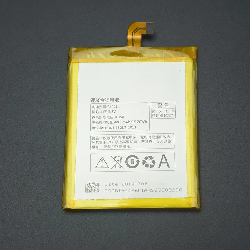 For Lenovo S860 Battery Replacement 100% High Quality 4000Mah BL226 Battery Replacement For Lenovo S860 Mobile Phone+In Stock
For Lenovo S860 Battery Replacement 100% High Quality 4000Mah BL226 Battery Replacement For Lenovo S860 Mobile Phone+In Stock