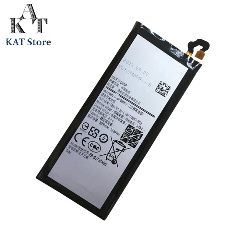 KAT Mobile Phone Batteries For Samsung Galaxy J7 Pro 2017 J730 SM-J730F/G/DS J730FM 3600mAhBattery EB-BJ730ABE Quality Guarantee
KAT Mobile Phone Batteries For Samsung Galaxy J7 Pro 2017 J730 SM-J730F/G/DS J730FM 3600mAhBattery EB-BJ730ABE Quality Guarantee