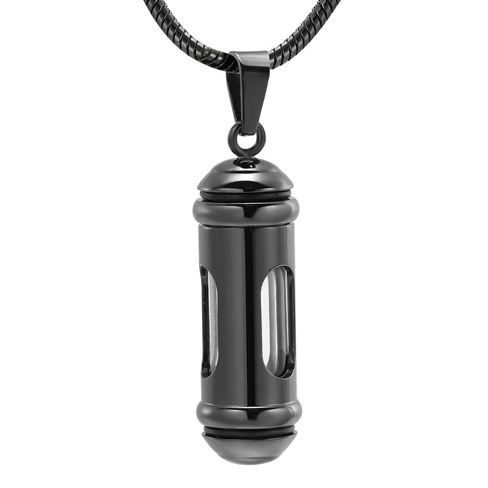 IJD11928 Personalized Glass Cremation Jewelry Hold Human&Pet Memorial Ashes - Cylinder Keepsake Urn Necklace For Women Men
IJD11928 Personalized Glass Cremation Jewelry Hold Human&Pet Memorial Ashes - Cylinder Keepsake Urn Necklace For Women Men