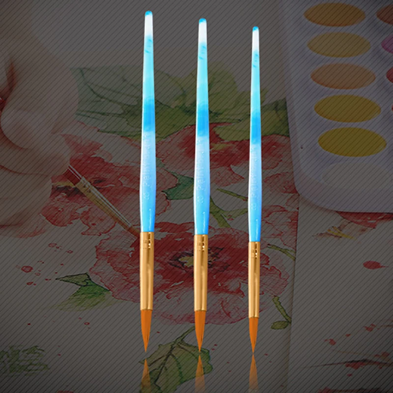 3pcs/sets high quality Nylon art watercolor Oil Paint brushes school educational painting supplies Gouache painting brush
3pcs/sets high quality Nylon art watercolor Oil Paint brushes school educational painting supplies Gouache painting brush