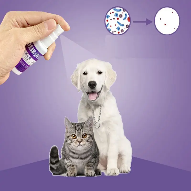 30ml Pet Deodorant Spray safety Scented Perfume Body Spray for Dogs and Cats Natural Fresh Scent Deodorant Perfume Remove Odor
30ml Pet Deodorant Spray safety Scented Perfume Body Spray for Dogs and Cats Natural Fresh Scent Deodorant Perfume Remove Odor