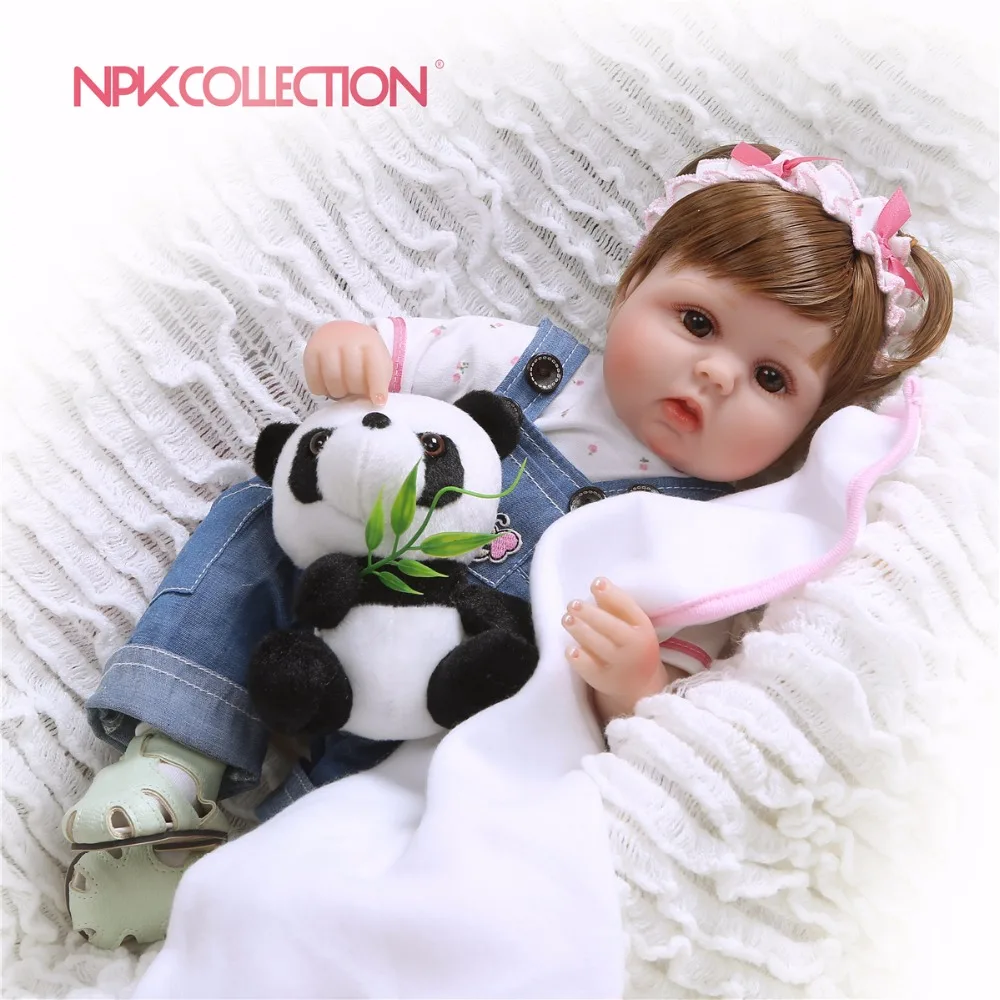 NPKCOLLECTION Silicone Reborn Baby Dolls Baby Realistic Alive Boneca Bebe Lifelike Real Girl Doll Reborn Birthday Christmas
NPKCOLLECTION Silicone Reborn Baby Dolls Baby Realistic Alive Boneca Bebe Lifelike Real Girl Doll Reborn Birthday Christmas
