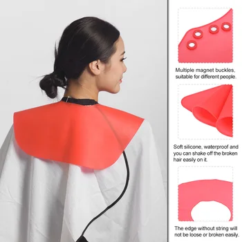 Haircut Neck Cape Wrap Collar Shield Waterproof Silicone Hair Coloring Cuttin Barber Hairdressing Salon Hair Styling Tool
Haircut Neck Cape Wrap Collar Shield Waterproof Silicone Hair Coloring Cuttin Barber Hairdressing Salon Hair Styling Tool