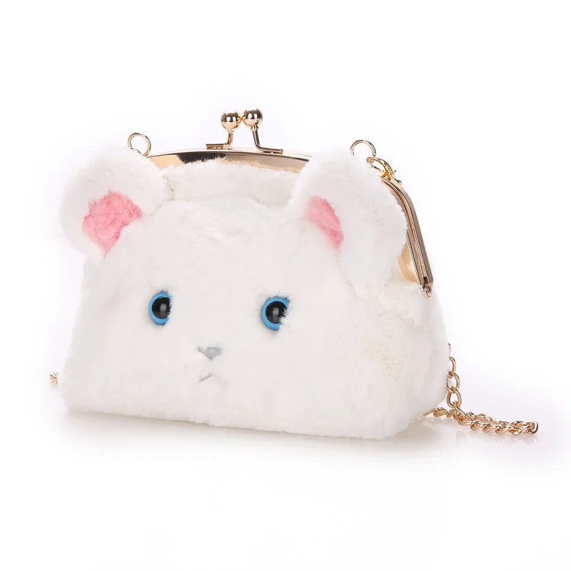 Winter New Fashionable Female Bag Hair Chain Cute Cartoon Fuzzy Kitten Designer Bags Famous Brand Women Bags 2022
Winter New Fashionable Female Bag Hair Chain Cute Cartoon Fuzzy Kitten Designer Bags Famous Brand Women Bags 2022