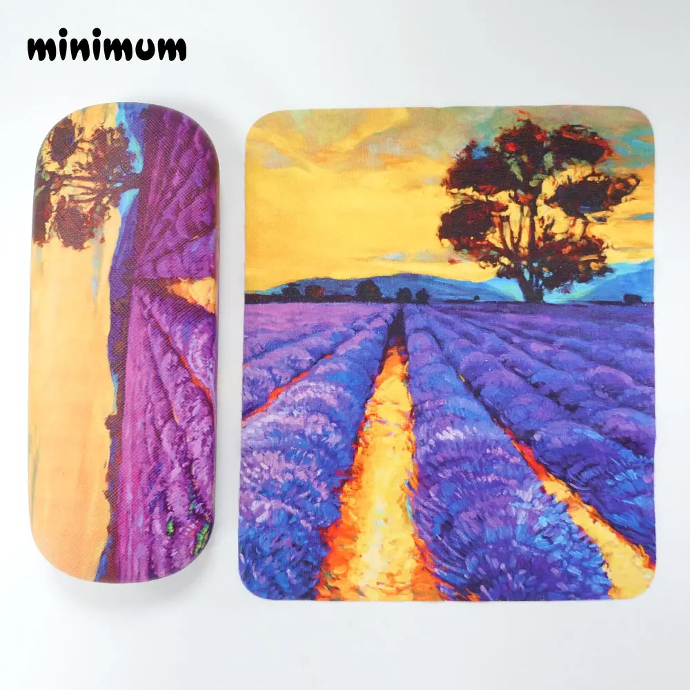 MINIMUM Oil Painting Print Glasses Case Eyeglasses with 1pcs Glasses Cloth Storage Box Protable Faux Leather Sunglasses Case
MINIMUM Oil Painting Print Glasses Case Eyeglasses with 1pcs Glasses Cloth Storage Box Protable Faux Leather Sunglasses Case
