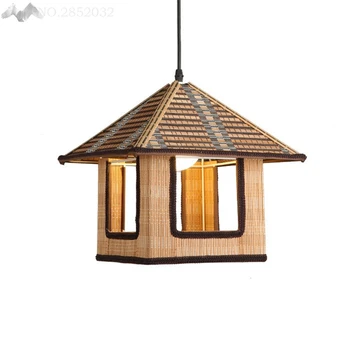 JW_Southeast Asia Retro Creative House Pendant Lamp Handmade Bamboo Countryside Pendant Light for Bedroom Restaurant Cafe Decor
JW_Southeast Asia Retro Creative House Pendant Lamp Handmade Bamboo Countryside Pendant Light for Bedroom Restaurant Cafe Decor