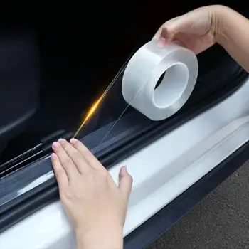 3m 10m Traceless Nano Transparent Tape Car Tuning Car Body Trunk Bumpers Protect Scratchproof Film Trim Sticker Accessories
3m 10m Traceless Nano Transparent Tape Car Tuning Car Body Trunk Bumpers Protect Scratchproof Film Trim Sticker Accessories