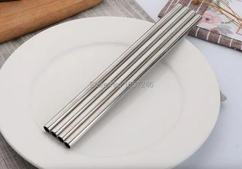 9mm*215mm Stainless Steel Drinking Straw Reusable Straight Metal Straws Fruit Juice Milk Eco-Friendly Bar Accessories
9mm*215mm Stainless Steel Drinking Straw Reusable Straight Metal Straws Fruit Juice Milk Eco-Friendly Bar Accessories