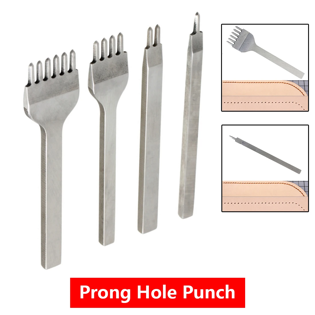 3mm Leather Craft Tool Hole Punches Lacing Stitching Punch 1/2/4/6 Prong for Home Sewing Handmade Leather Tool
3mm Leather Craft Tool Hole Punches Lacing Stitching Punch 1/2/4/6 Prong for Home Sewing Handmade Leather Tool