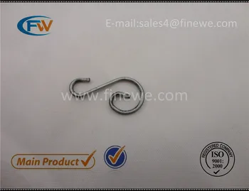 Manufacturer China supplier small metal hooks, Custom s shaped metal hooks for metal curtain hooks
Manufacturer China supplier small metal hooks, Custom s shaped metal hooks for metal curtain hooks