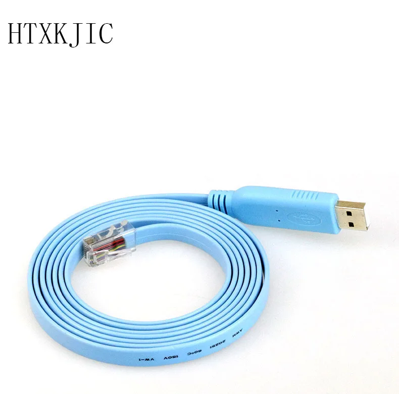 ftdi ft232r rs232 serial to rj45 console cable rollover for cisco router h3c huawei fortinet juniper | Компьютеры и офис