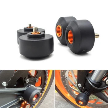 Motorcycle Accessories Front and Rear Fork Wheel Frame Slider Crash Pads Falling Protection For KTM Duke 390 125 200
Motorcycle Accessories Front and Rear Fork Wheel Frame Slider Crash Pads Falling Protection For KTM Duke 390 125 200
