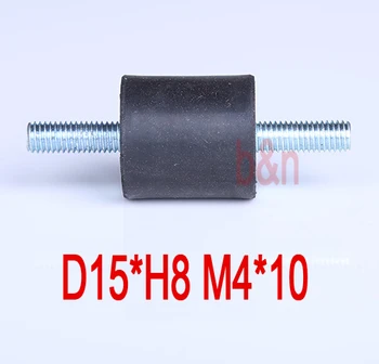 New D15*H8 M4*10 M4 thread VV anti Vibration rubber damper shock absorber Two head bolt rod Motor damping shock pad screws
New D15*H8 M4*10 M4 thread VV anti Vibration rubber damper shock absorber Two head bolt rod Motor damping shock pad screws