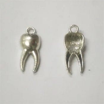 NCRHGL 50pcs/lot Silvery Tooth Charm Pendant For Bracelet Necklace Earrings Clothes Jewelry New DIY Craft Findings Accessories
NCRHGL 50pcs/lot Silvery Tooth Charm Pendant For Bracelet Necklace Earrings Clothes Jewelry New DIY Craft Findings Accessories