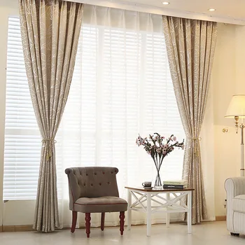 FYFUYOUFY Double faced jacquard curtains for living room leaves tulle curtains for bedroom chenille massiness Shading curtains
FYFUYOUFY Double faced jacquard curtains for living room leaves tulle curtains for bedroom chenille massiness Shading curtains
