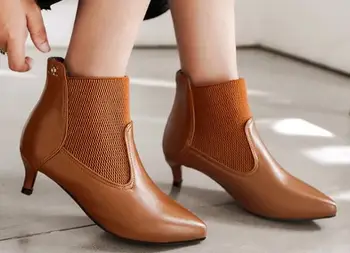 Zapatos Mujer Girls Ladies Shoes Woman Chaussure Femme Winter Fashion Pointed Toe Ankle Boots For Women Pumps Wedding G61226
Zapatos Mujer Girls Ladies Shoes Woman Chaussure Femme Winter Fashion Pointed Toe Ankle Boots For Women Pumps Wedding G61226